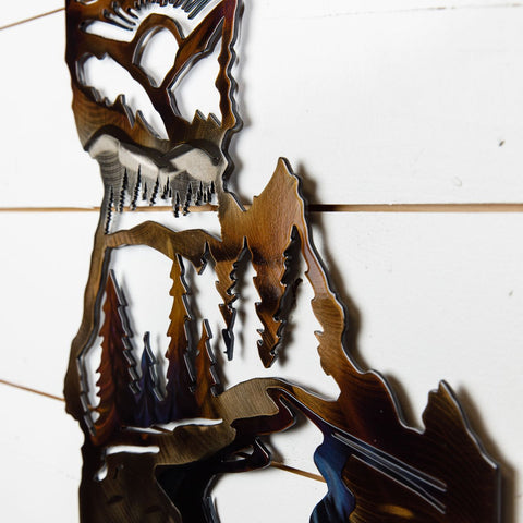 Idaho Metal Wall Art