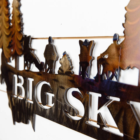 Montana Metal Wall Art