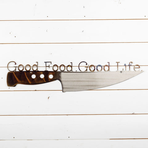 Good Food Metal Wall Art