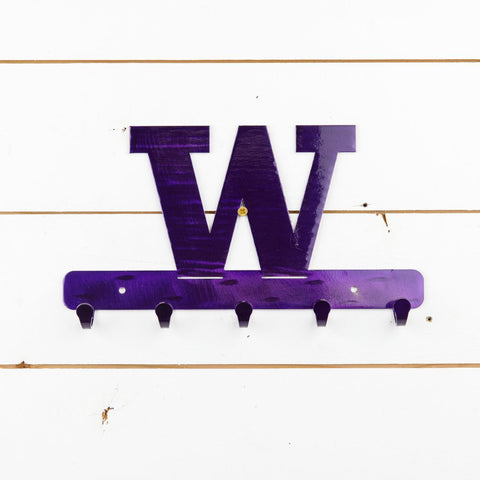 University of Washington Huskies Metal Keychain Holder