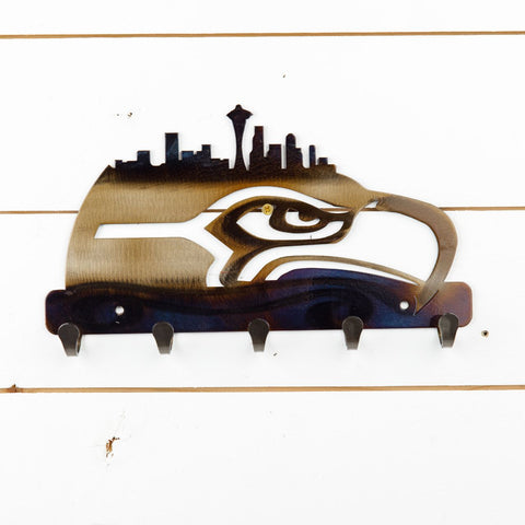 Seattle Seahawks Metal Keychain Holder