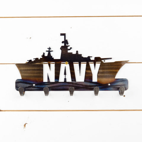 US NAVY Metal Keychain Holder