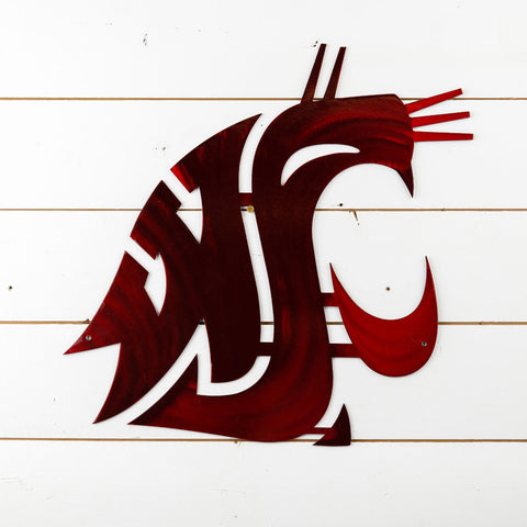 Washington Cougars Metal Wall Art