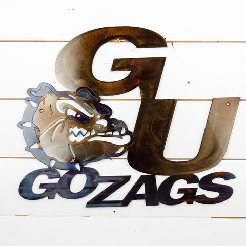 Gonzaga Bulldogs Metal Wall Art