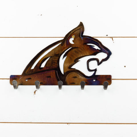 Montana Bobcats Metal Keychain Holder