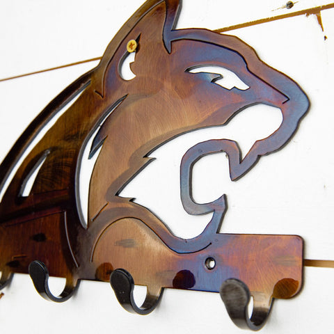Montana Bobcats Metal Keychain Holder