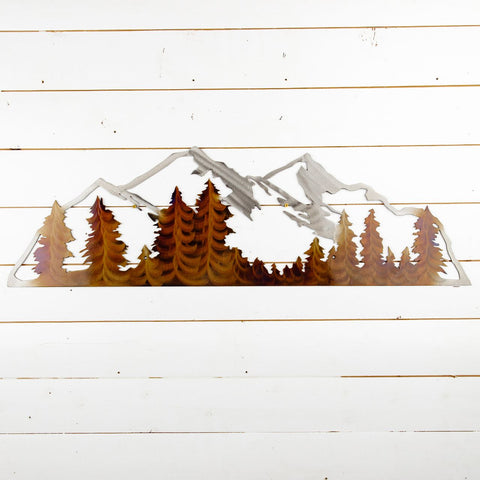 Mountain Metal Wall Art