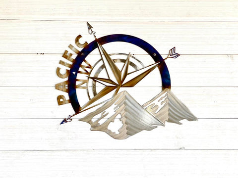Pacific Northwest Metal Wall Art