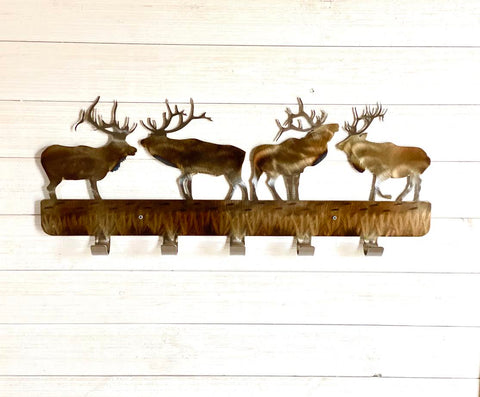 Elk Metal Coat Rack