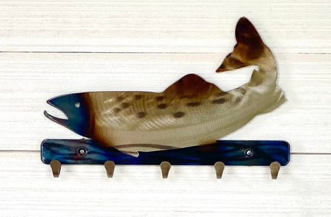 Fish Metal Keychain Holder