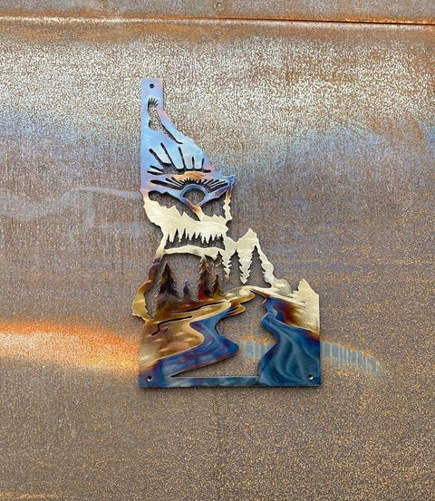 Idaho Metal Wall Art
