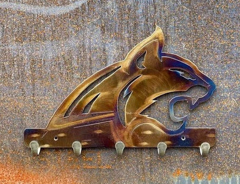 Montana Bobcats Metal Keychain Holder