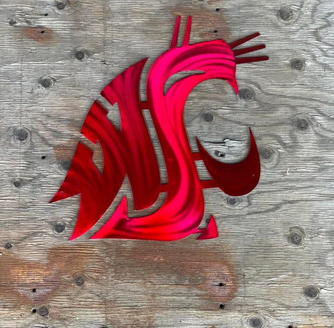 Washington Cougars Metal Wall Art