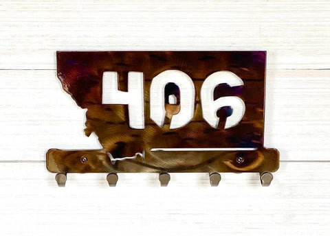 Montana 406 Metal Keychain Holder