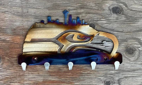 Seattle Seahawks Metal Keychain Holder