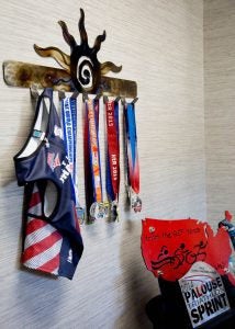 Sun Metal Coat Rack