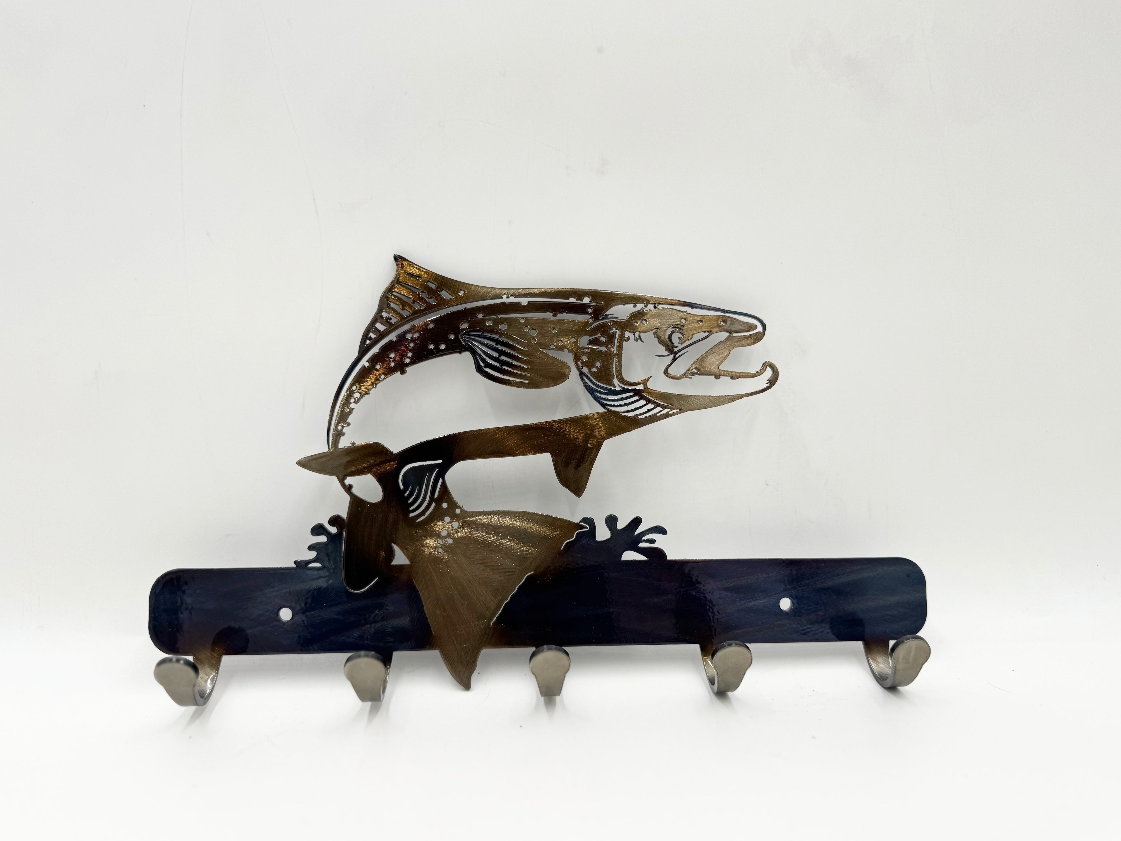 Salmon Keychain Holder
