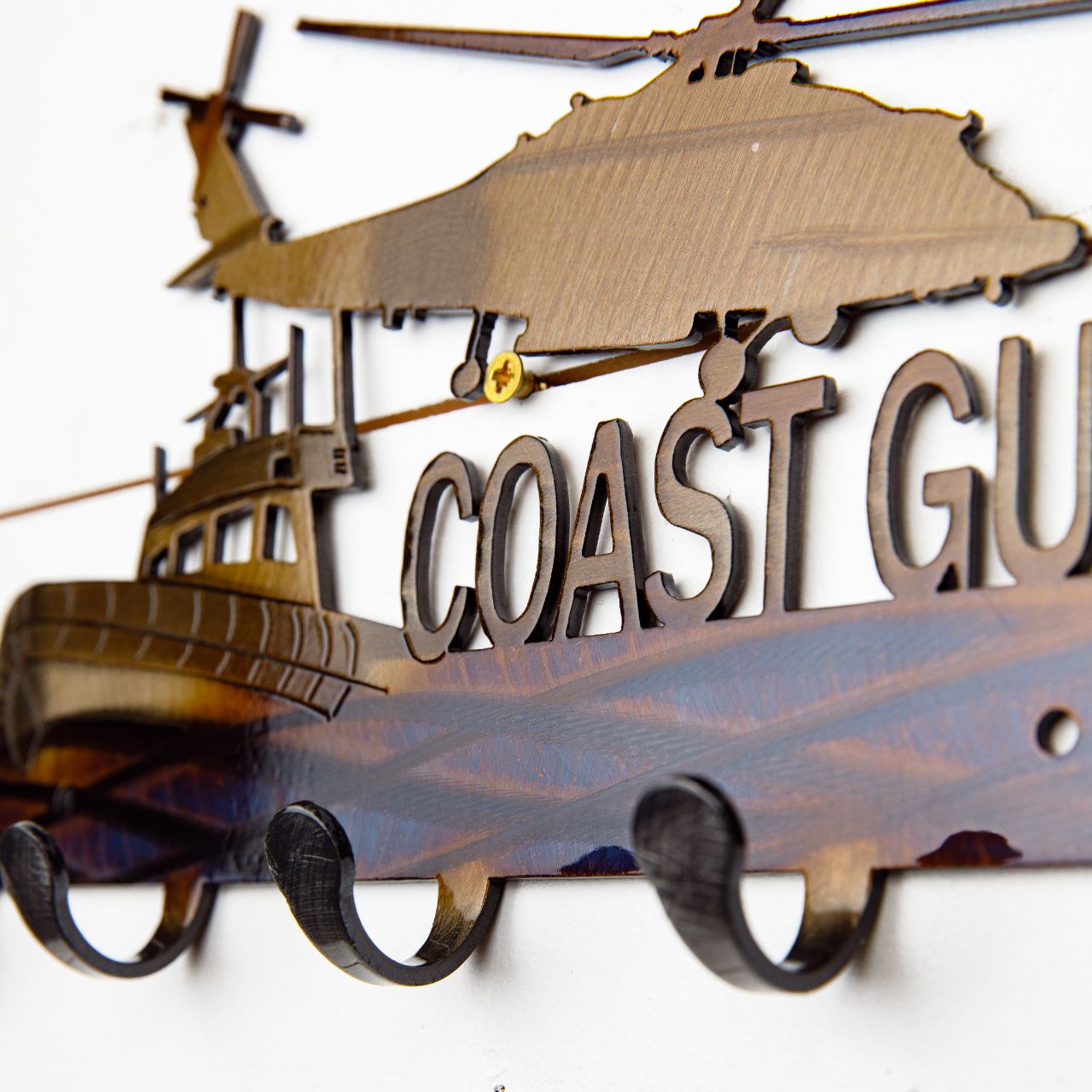 Coast Guard Keychain Holder