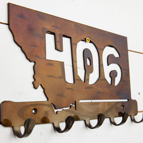 Montana 406 Metal Keychain Holder