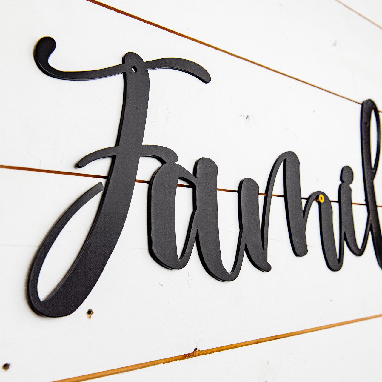 Family Metal Wall Art