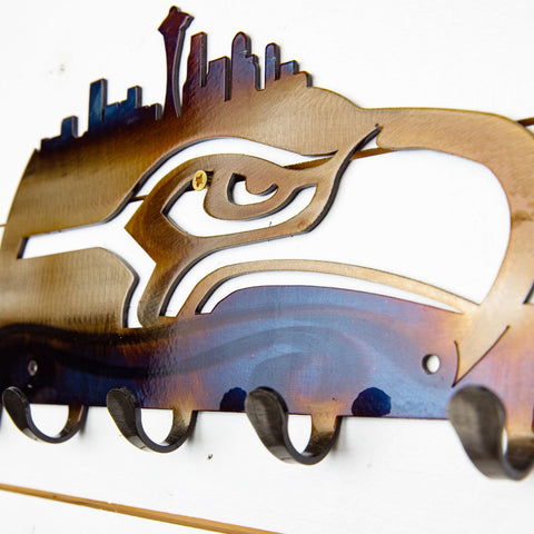 Seattle Seahawks Metal Keychain Holder