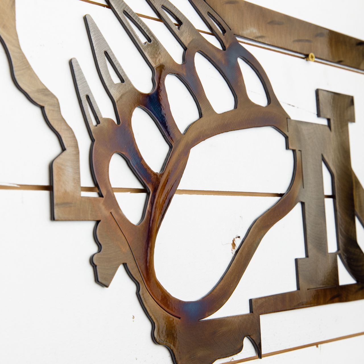 Montana Griz Metal Wall Art