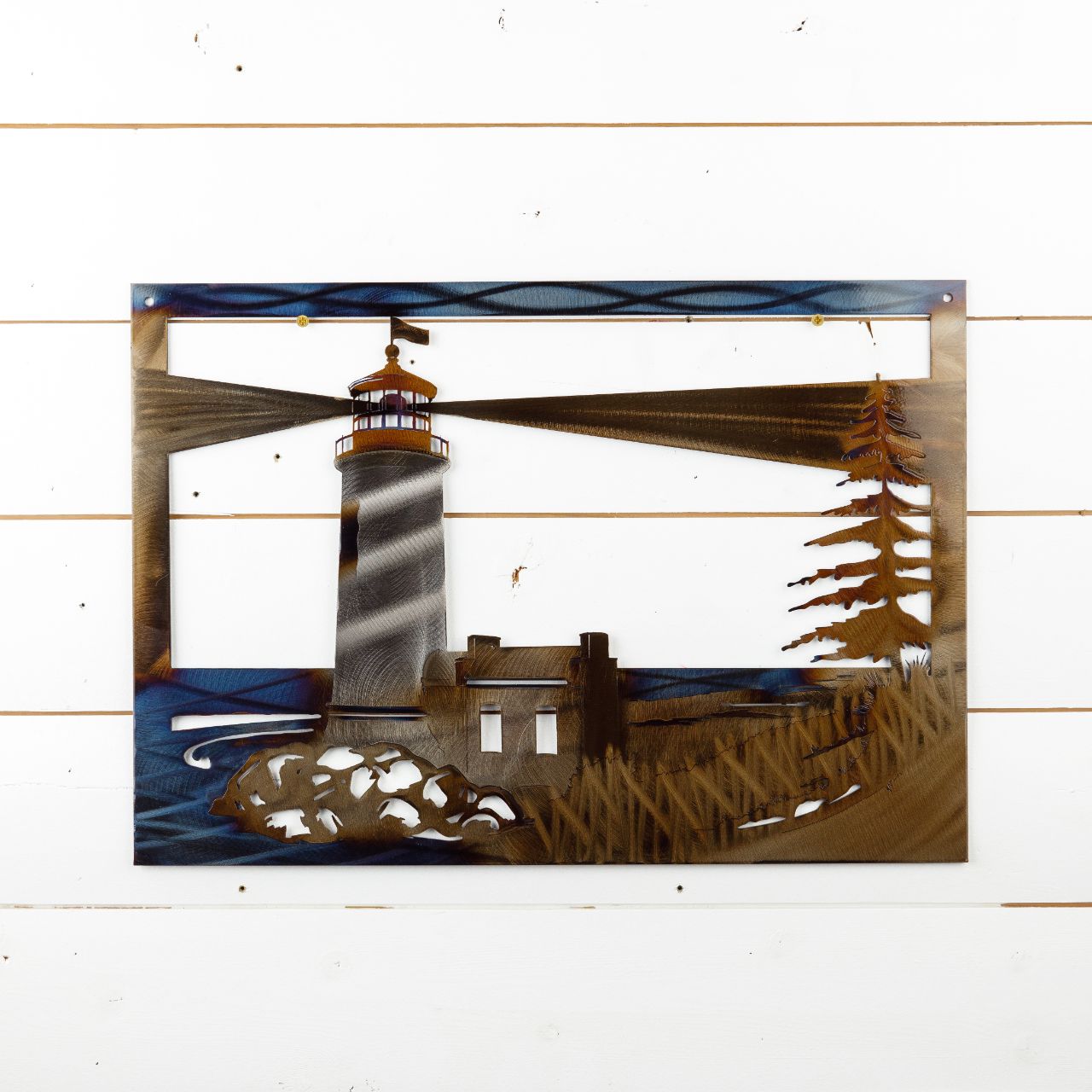 Lighthouse Metal Wall Art