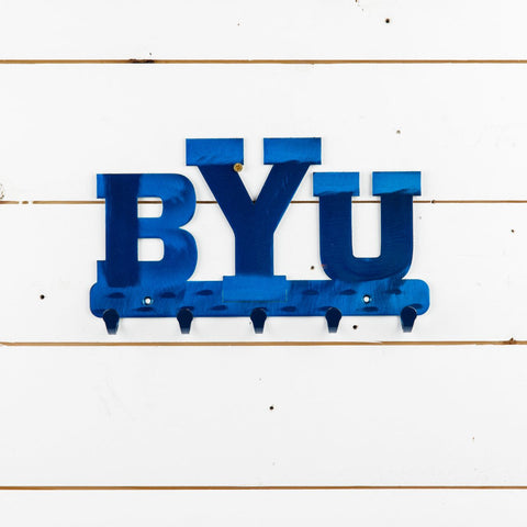 Brigham Young University BYU Cougars Metal Keychain Holder