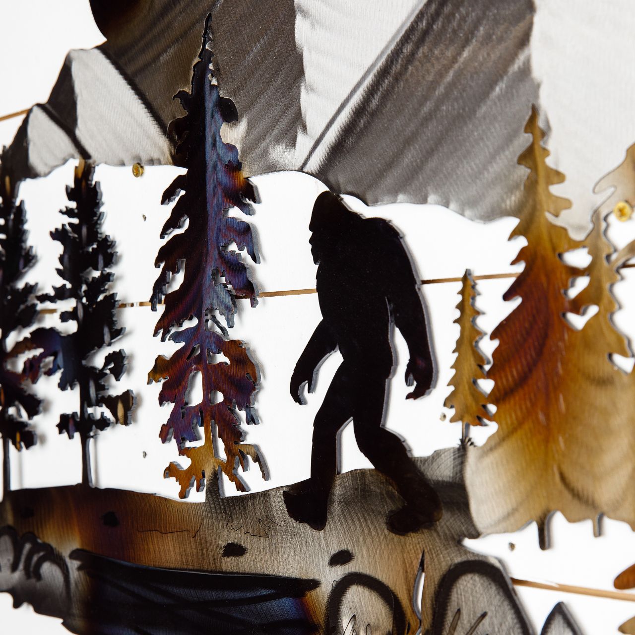Bigfoot Metal Wall Art
