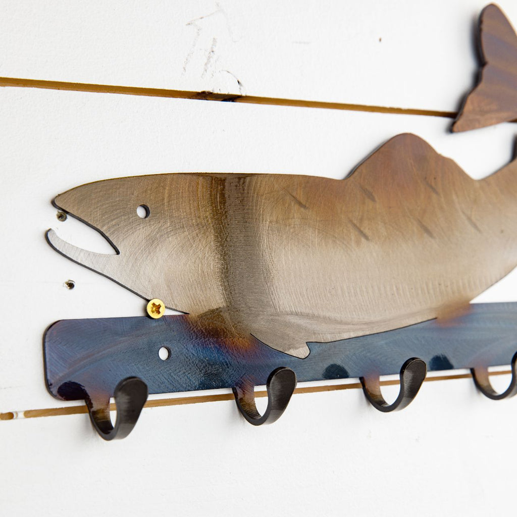 Fish Metal Keychain Holder