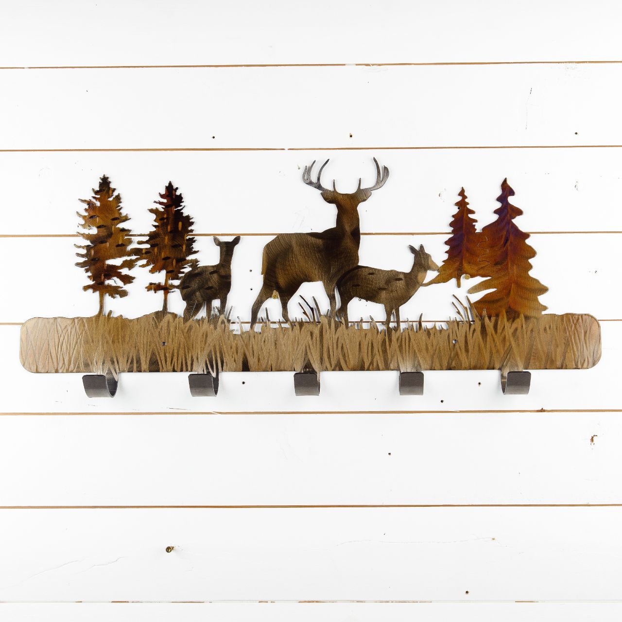 Deer best sale coat rack