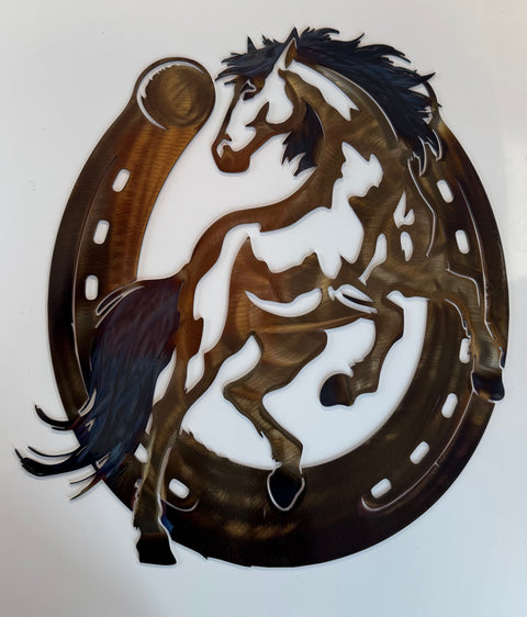 Horse Metal Wall Art