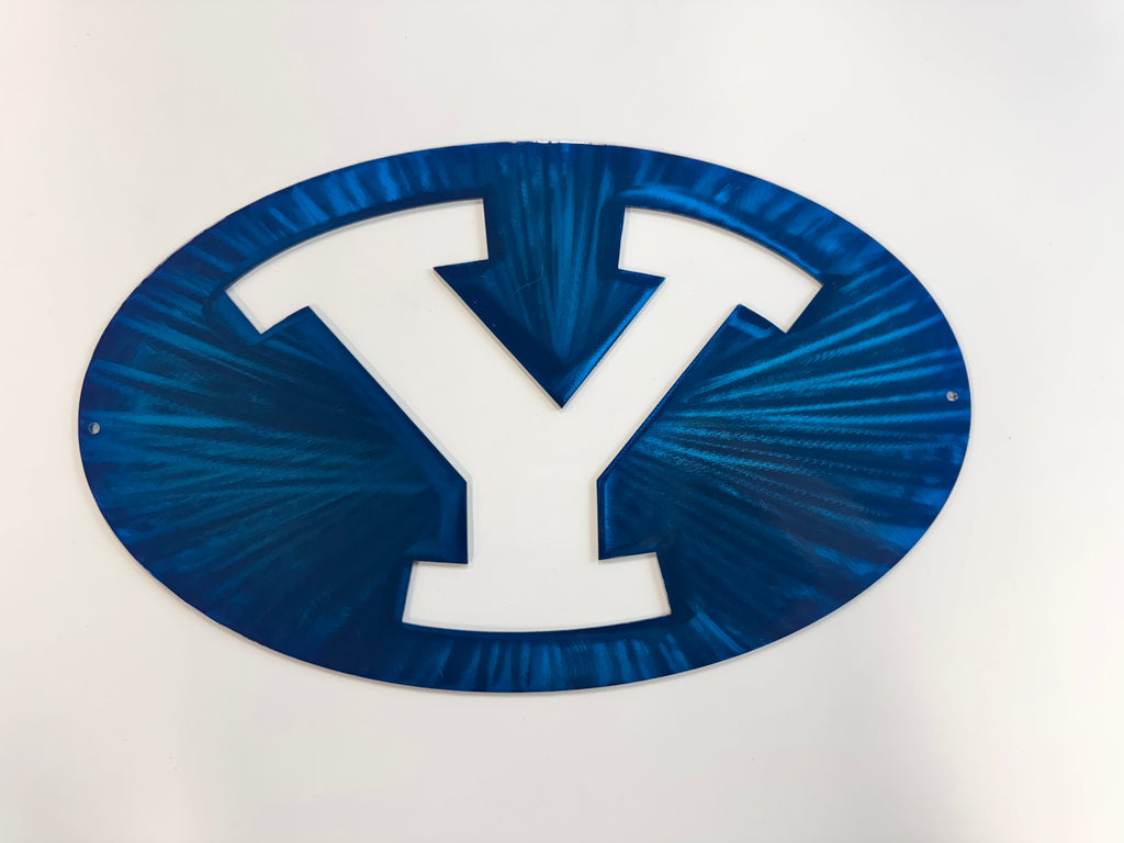 Brigham Young University BYU Cougars Metal Wall Art