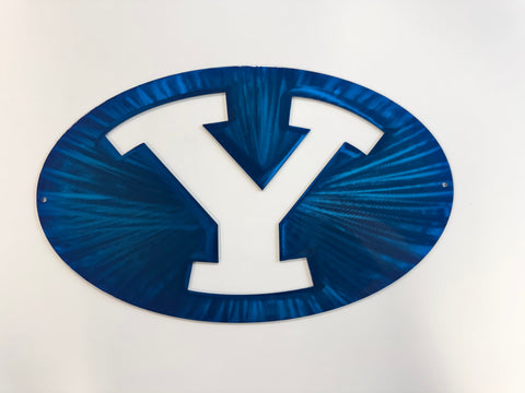 Brigham Young University BYU Cougars Metal Wall Art
