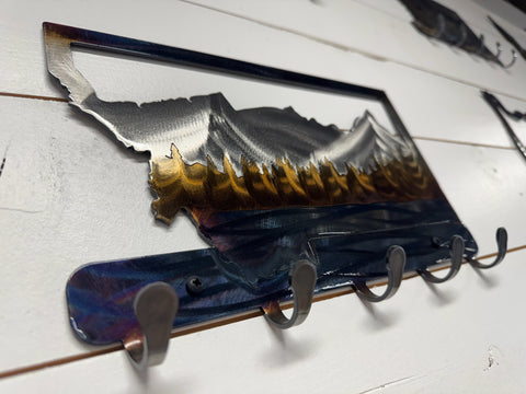 Montana Metal Keychain Holder