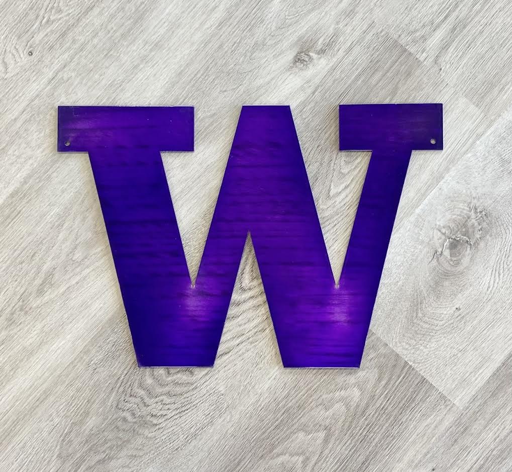 University of Washington Huskies Metal Wall Art
