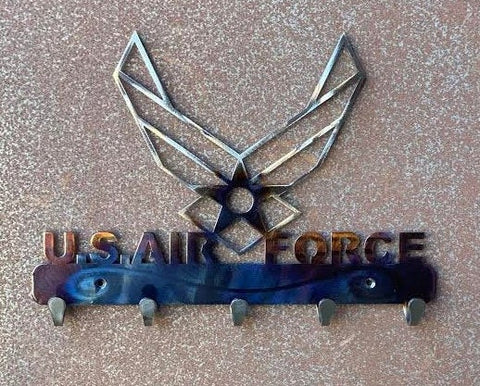 Air Force Metal Keychain Holder