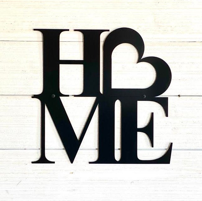 Home Metal Wall Art