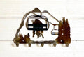 Ski Lift Metal Keychain Holder
